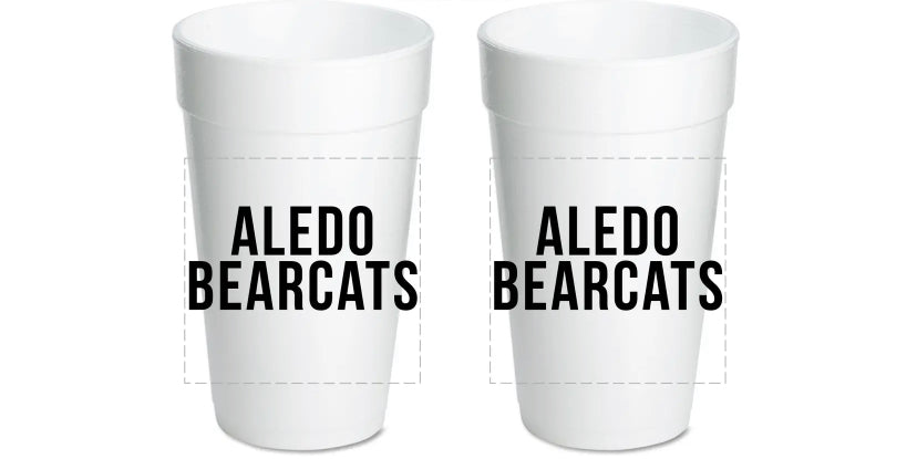 Aledo Bearcats Cups