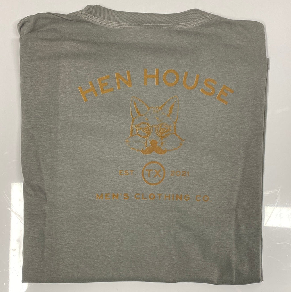 Hen House T-Shirt Grey