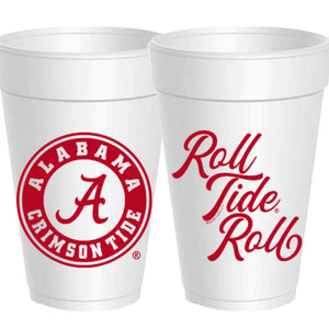 Alabama Roll Tide Roll Cups