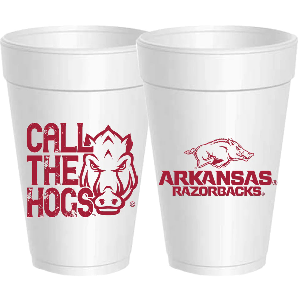 Arkansas Call the Hogs Cups