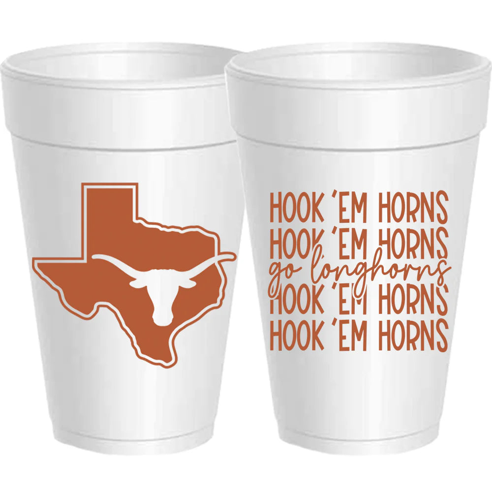 Texas Longhorn Mirror Cups