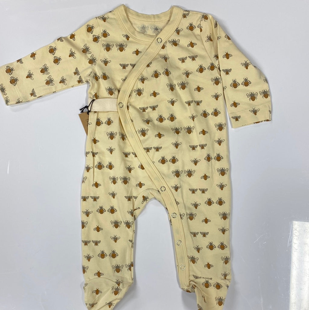 Bee Baby Footed Bodysuit