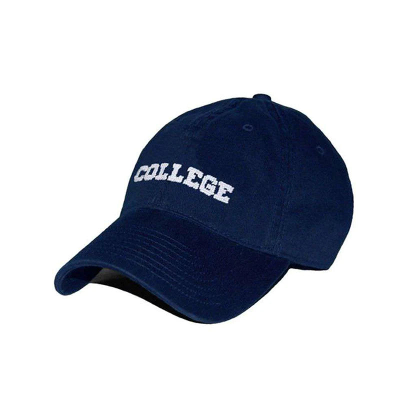 COLLEGE Needlepoint Hat