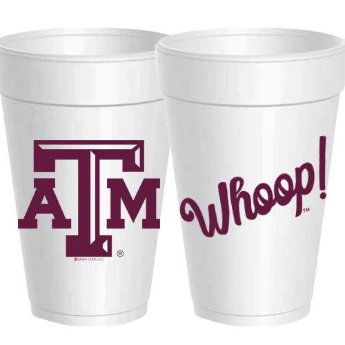 Texas A&M Whoop Cups