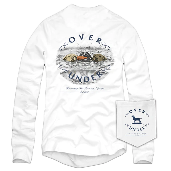 L/S Water Dogs White
