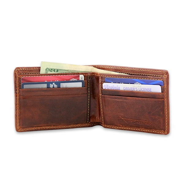 Needlepoint Bi-Fold Wallet