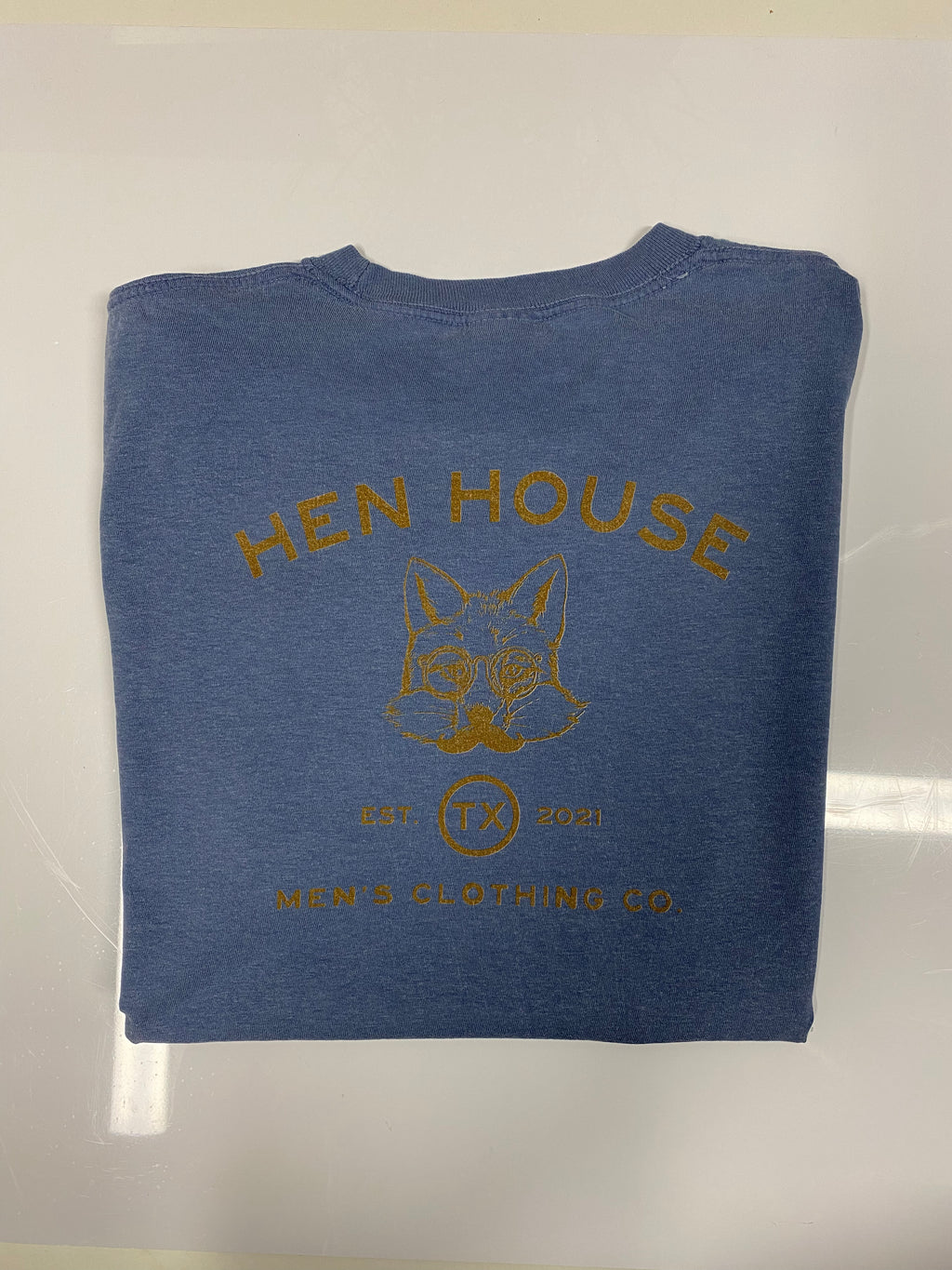 Hen House T-Shirt Blue Jean