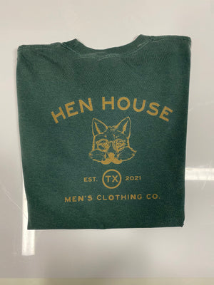 Hen House T-Shirt Bluespruce