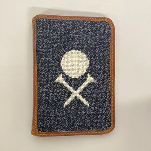 Scratch Golf Needlepoint Scorecard Holder
